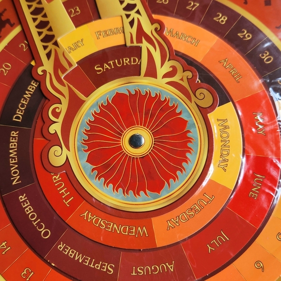 Avatar the Last Airbender Sun Warriors Summer Solstice Perpetual Calendar - Picture 4 of 8